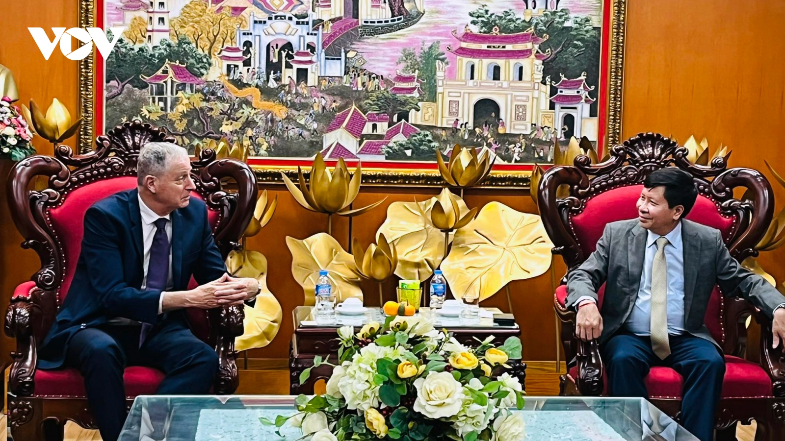 Đại sứ Israel tại Việt Nam thăm VOV nhấn mạnh nhiều cơ hội hợp tác về truyền thông