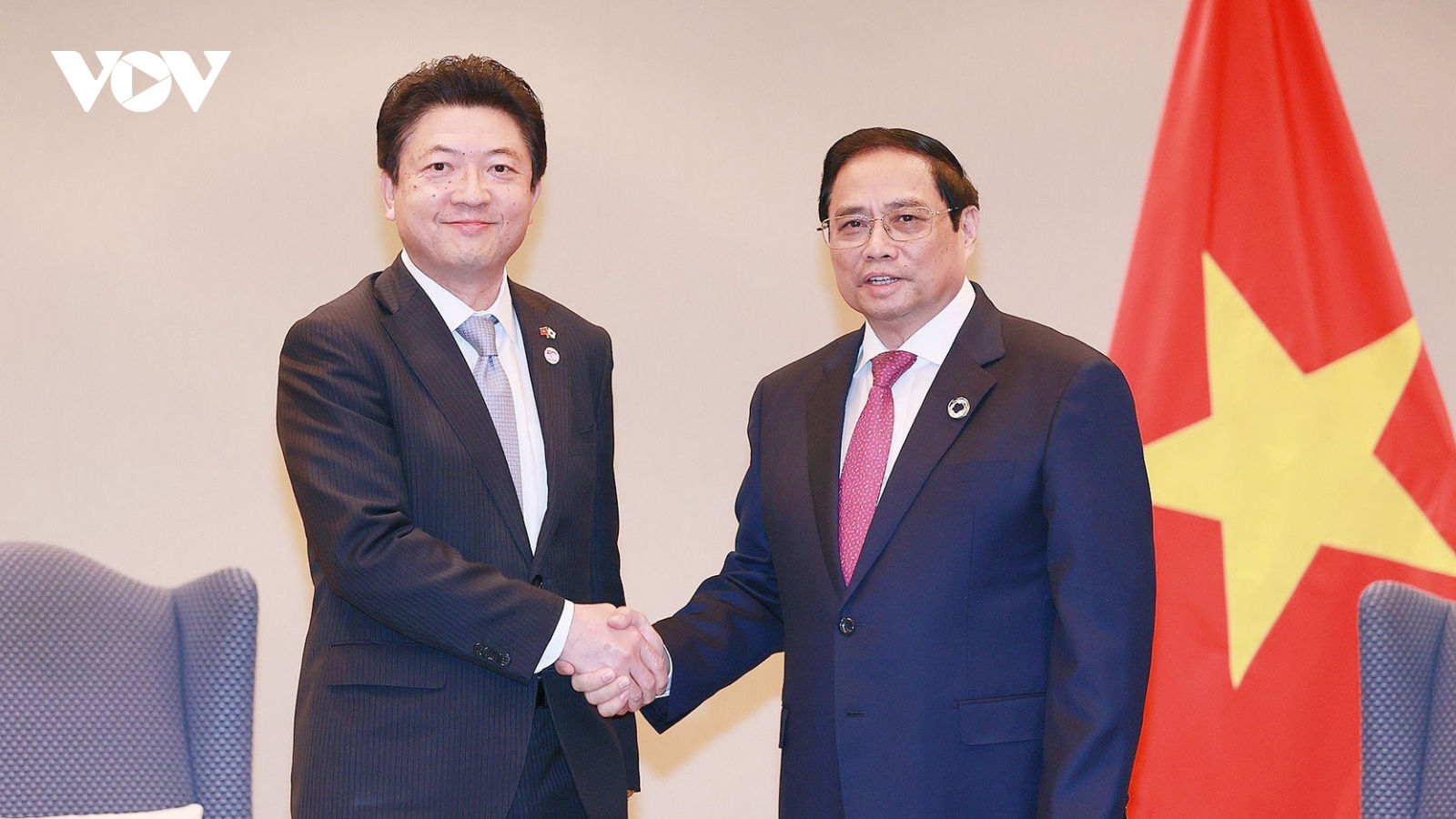 Thủ tướng Phạm Minh Chính tiếp các doanh nghiệp lớn tại Nhật Bản