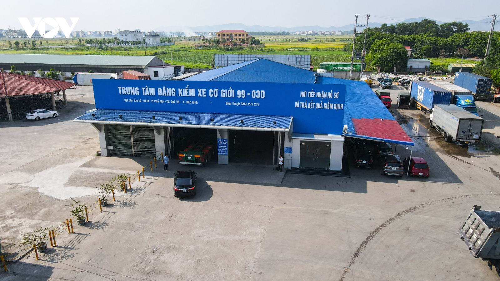 Hết cảnh quá tải, nhiều trung tâm đăng kiểm tại Bắc Ninh- Bắc Giang vắng vẻ lạ thường