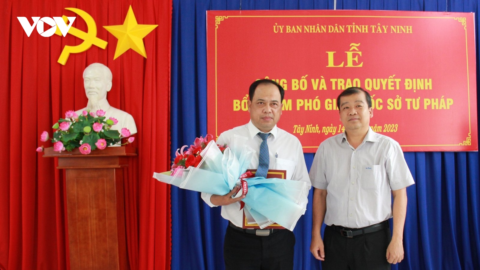 Ông Nguyễn Minh Vũ làm Phó Giám đốc Sở Tư pháp Tây Ninh