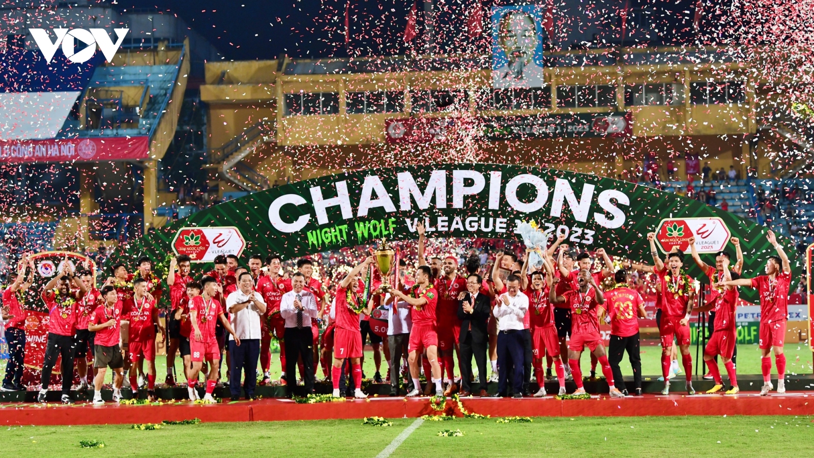 Vô địch V-League 2023, CLB CAHN tái lập kỳ tích của HAGL