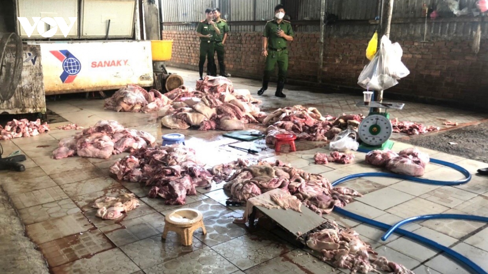 Mua hơn 1,2 tấn thịt lợn chết ở Đồng Nai rồi sơ chế để bán sang Bình Dương
