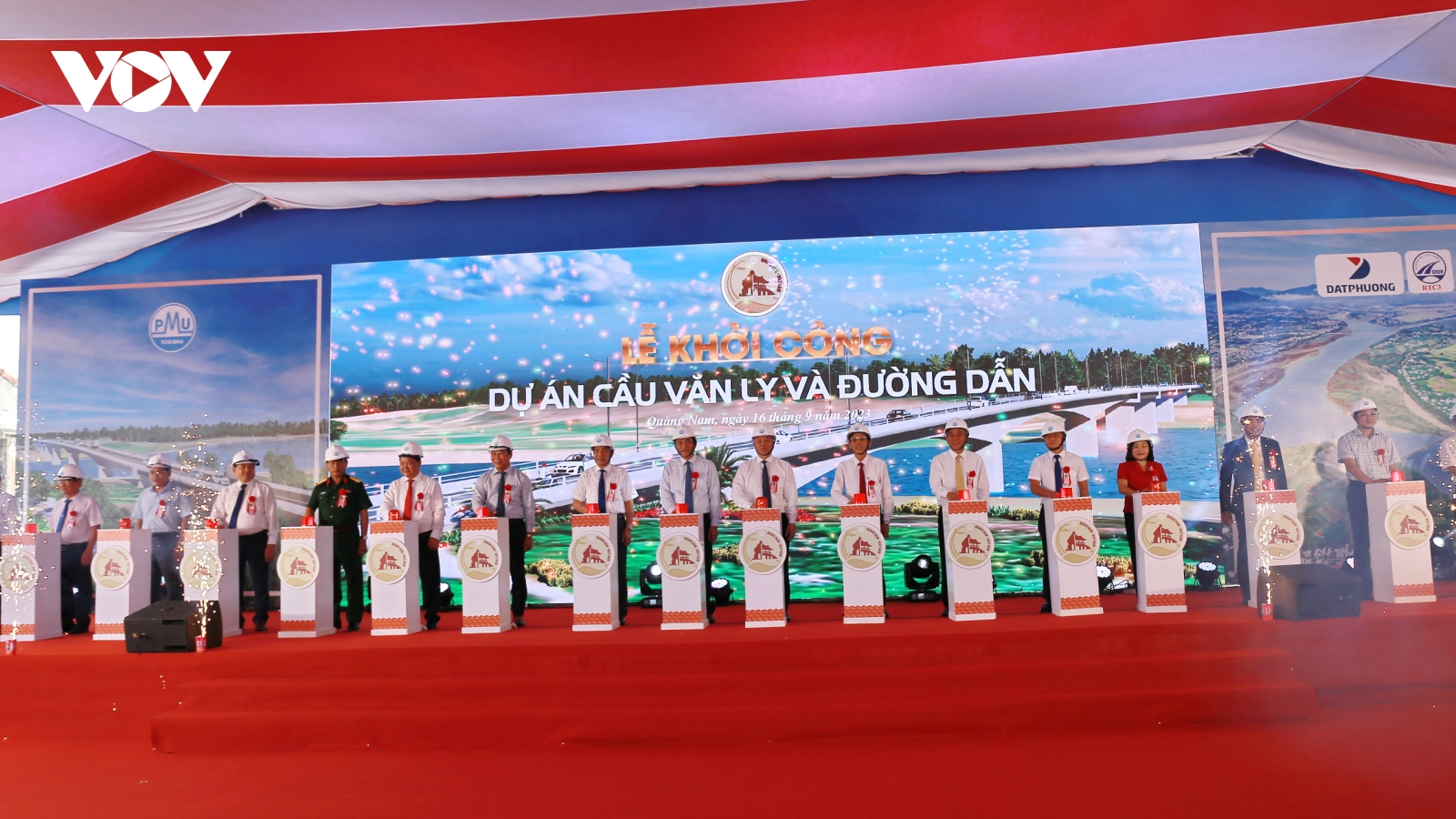 Quảng Nam khởi công xây dựng cầu 575 tỷ đồng bắc qua sông Thu Bồn