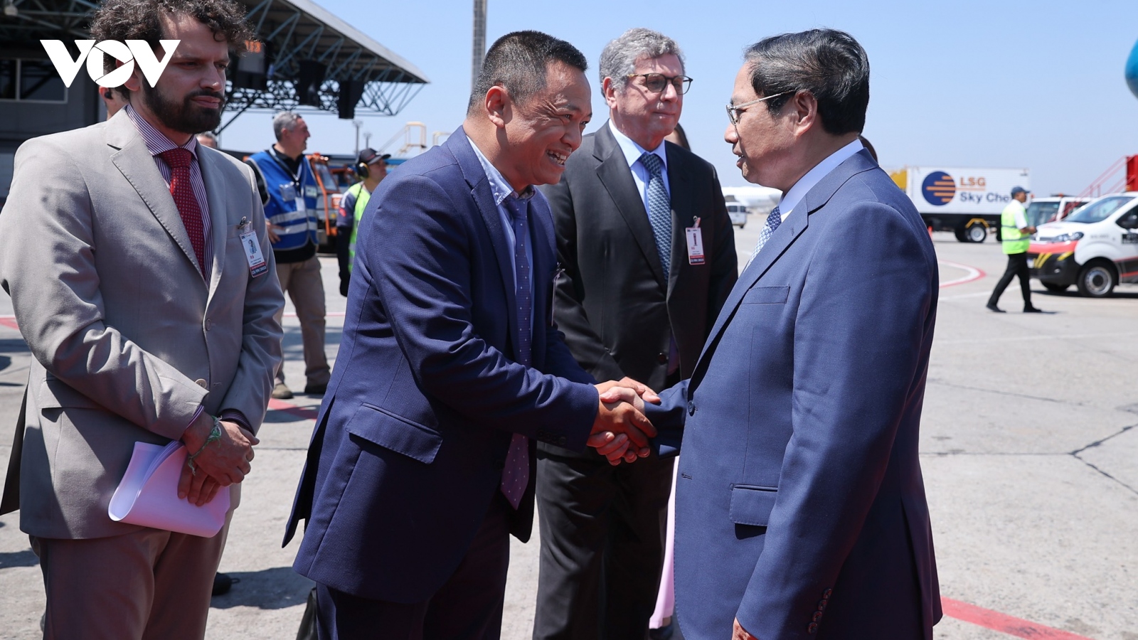 Thủ tướng Phạm Minh Chính tới São Paulo bắt đầu thăm chính thức Brazil