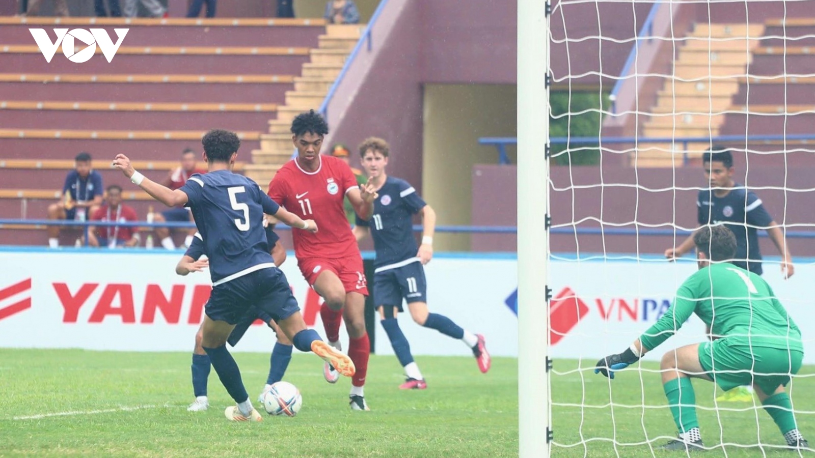 U23 Singapore rơi 2 điểm trước U23 Guam, U23 Việt Nam hưởng lợi