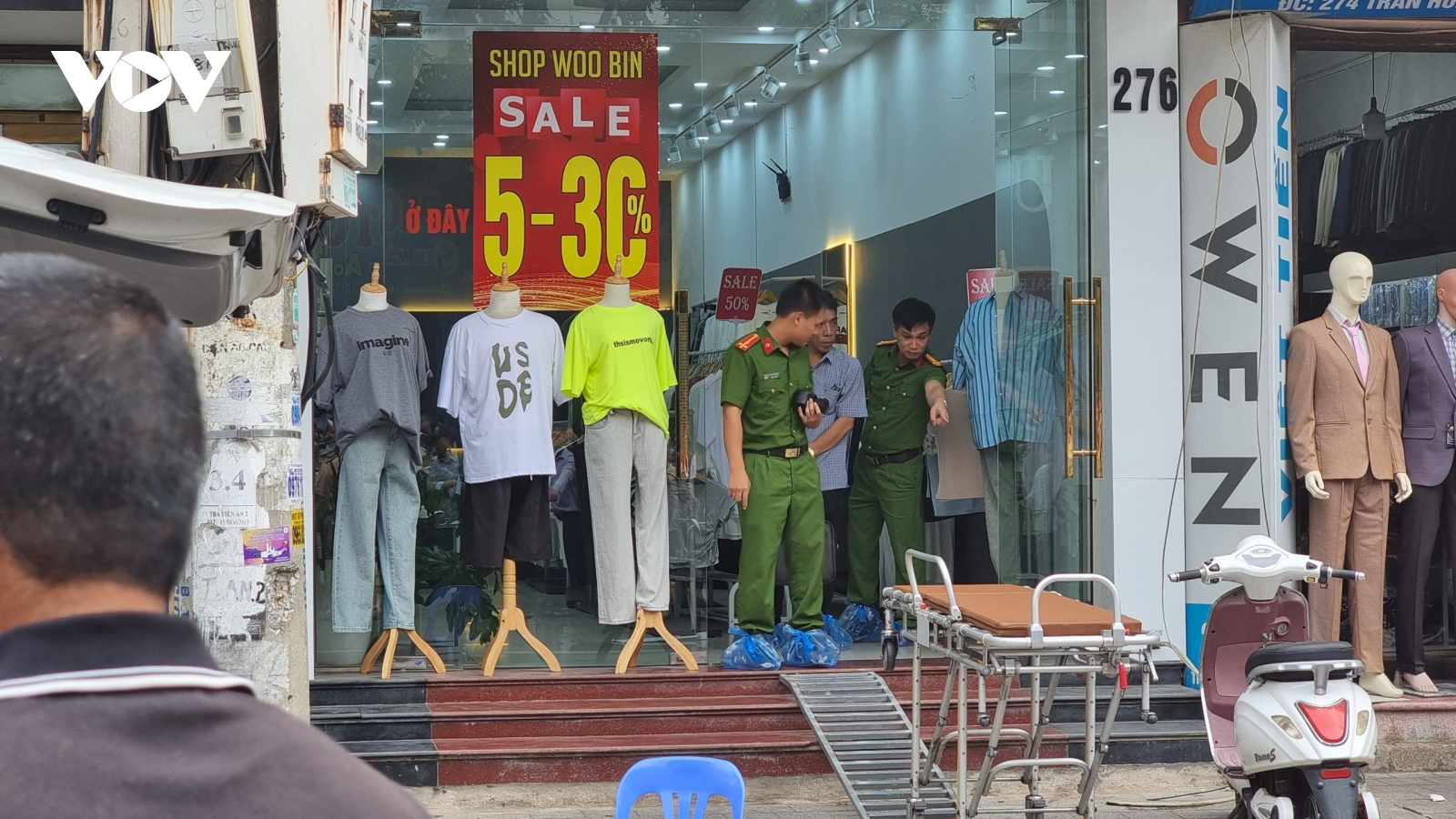 Công an Bắc Ninh khởi tố vụ giết người tại cửa hàng quần áo