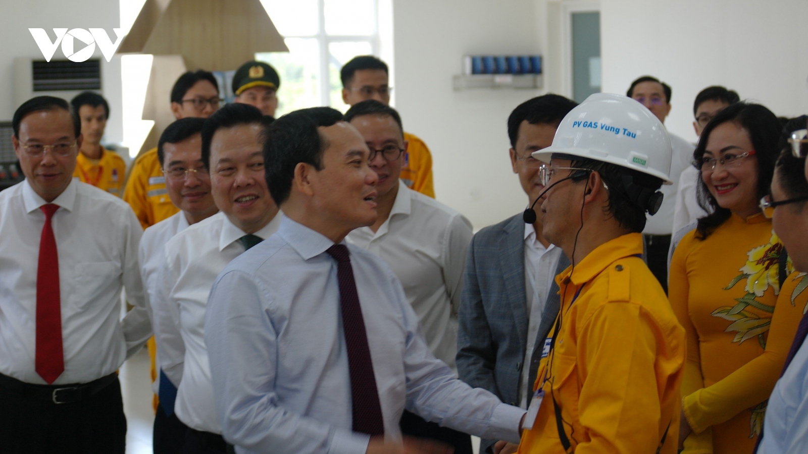 Phó Thủ tướng Trần Lưu Quang dự khánh thành Kho LNG đầu tiên tại Việt Nam