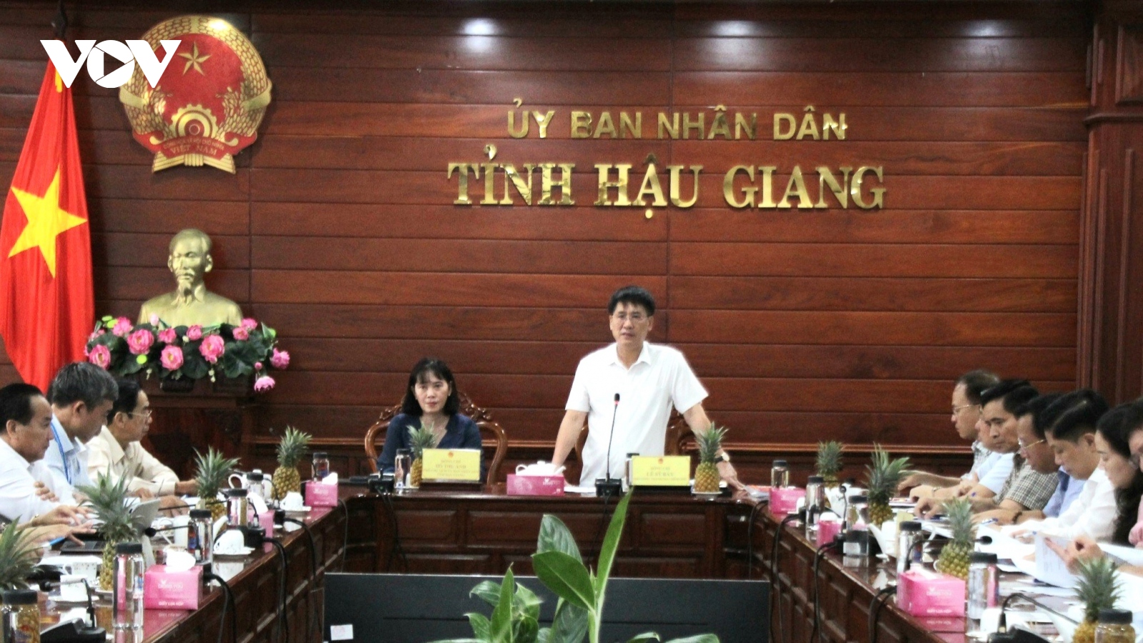 Đoàn công tác của Thanh tra Chính phủ làm việc tại tỉnh Hậu Giang