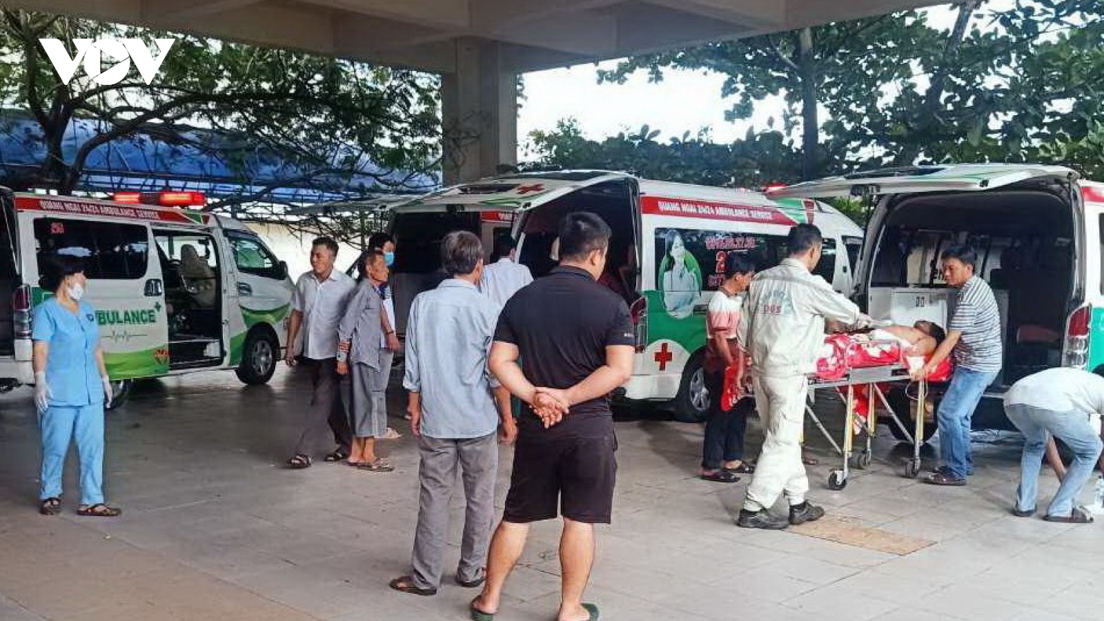 Nổ bình khí ga khiến 9 người bị thương ở Quảng Ngãi