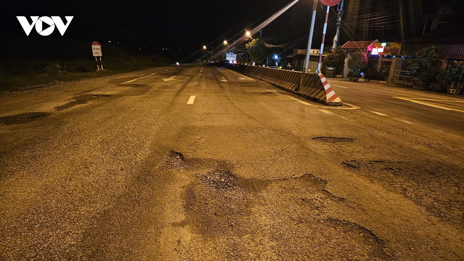 Sau phản ánh của VOV: Đã khắc phục bất cập trên các quốc lộ qua tỉnh Bình Định