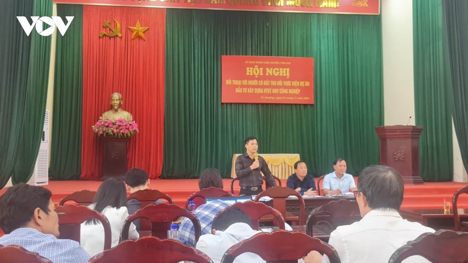 Bắc Ninh đối thoại với người dân về dự án KCN Đại Đồng - Hoàn Sơn giai đoạn II