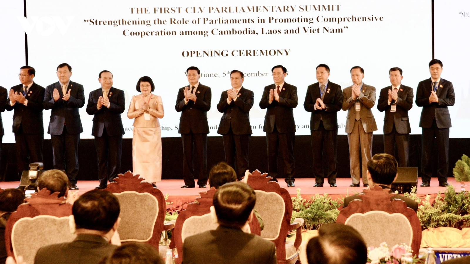 Khai mạc Hội nghị cấp cao Quốc hội ba nước Campuchia-Lào-Việt Nam lần thứ nhất