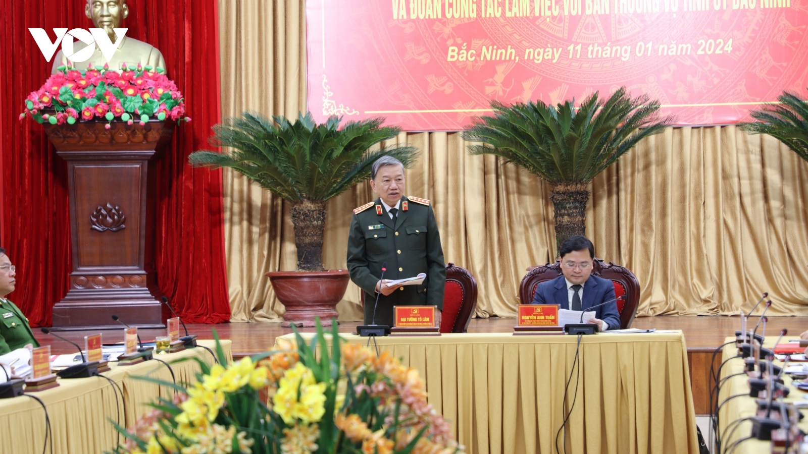 Bộ trưởng Bộ Công an làm việc với tỉnh Bắc Ninh về an toàn giao thông