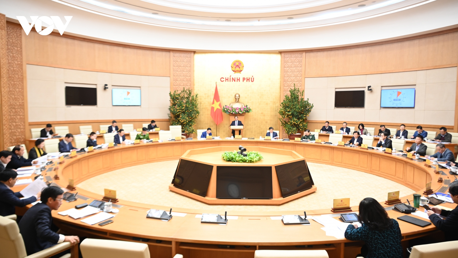 Thủ tướng chủ trì phiên họp Chính phủ chuyên đề xây dựng pháp luật tháng 2/2024