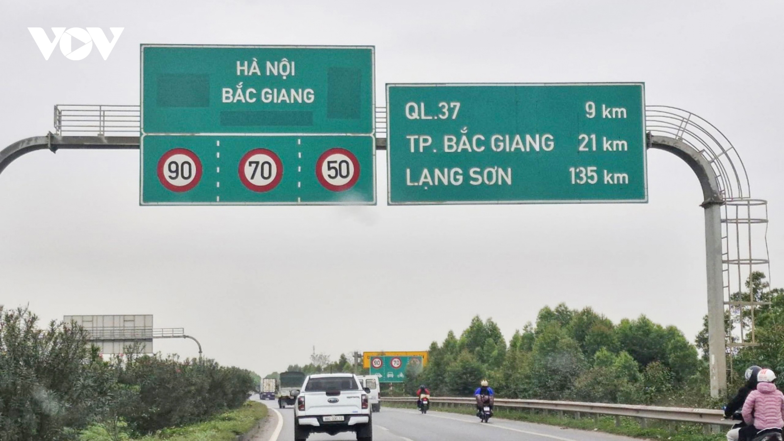 Quốc lộ 1 đi qua Bắc Ninh không phải là đường cao tốc