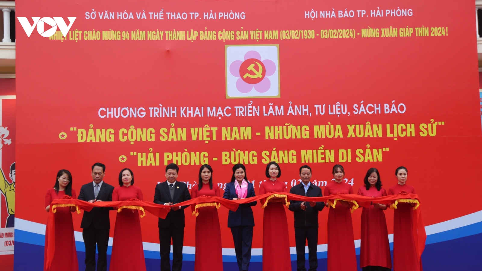 Hải Phòng khai mạc triển lãm “Đảng Cộng sản Việt Nam - Những mùa xuân lịch sử"