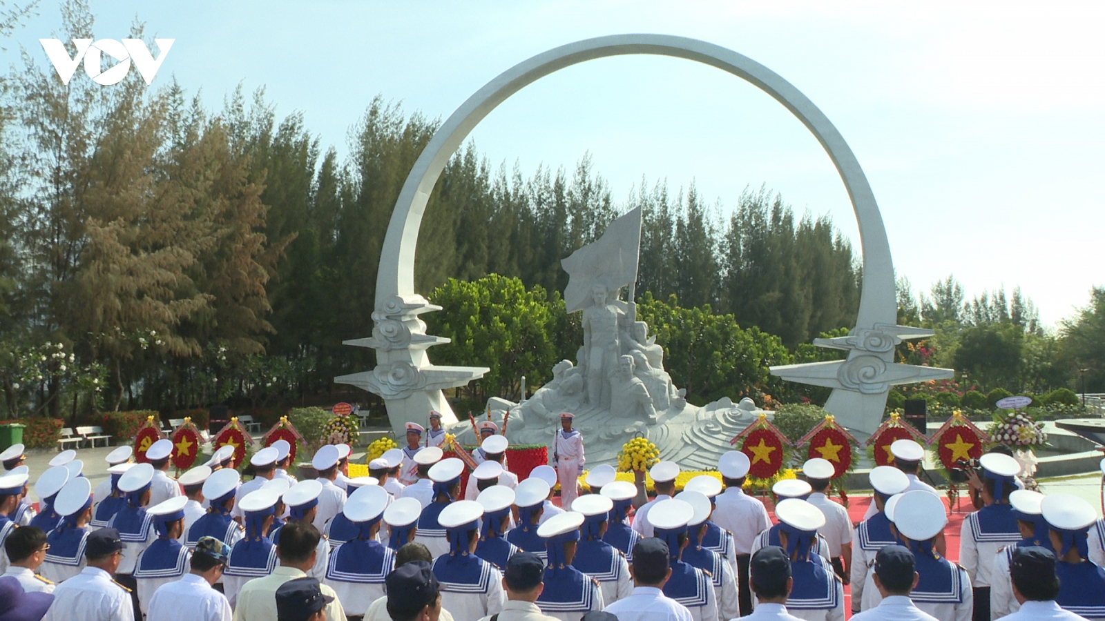 Vùng 4 Hải quân dâng hương tưởng nhớ các anh hùng đã hy sinh ở sự kiện Gạc Ma