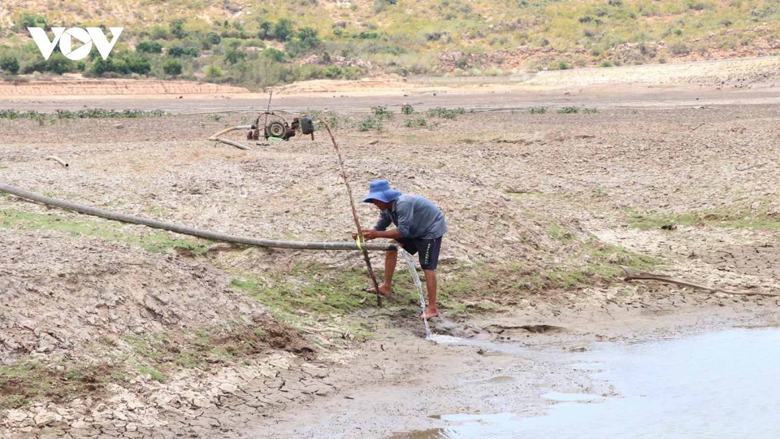 Nhiều hồ trơ đáy, Ninh Thuận có nguy cơ thiếu nước khi nắng nóng còn kéo dài