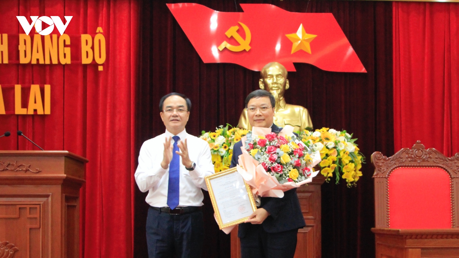 Công bố quyết định bổ nhiệm ông Trương Hải Long trở lại làm Thứ trưởng Bộ Nội vụ