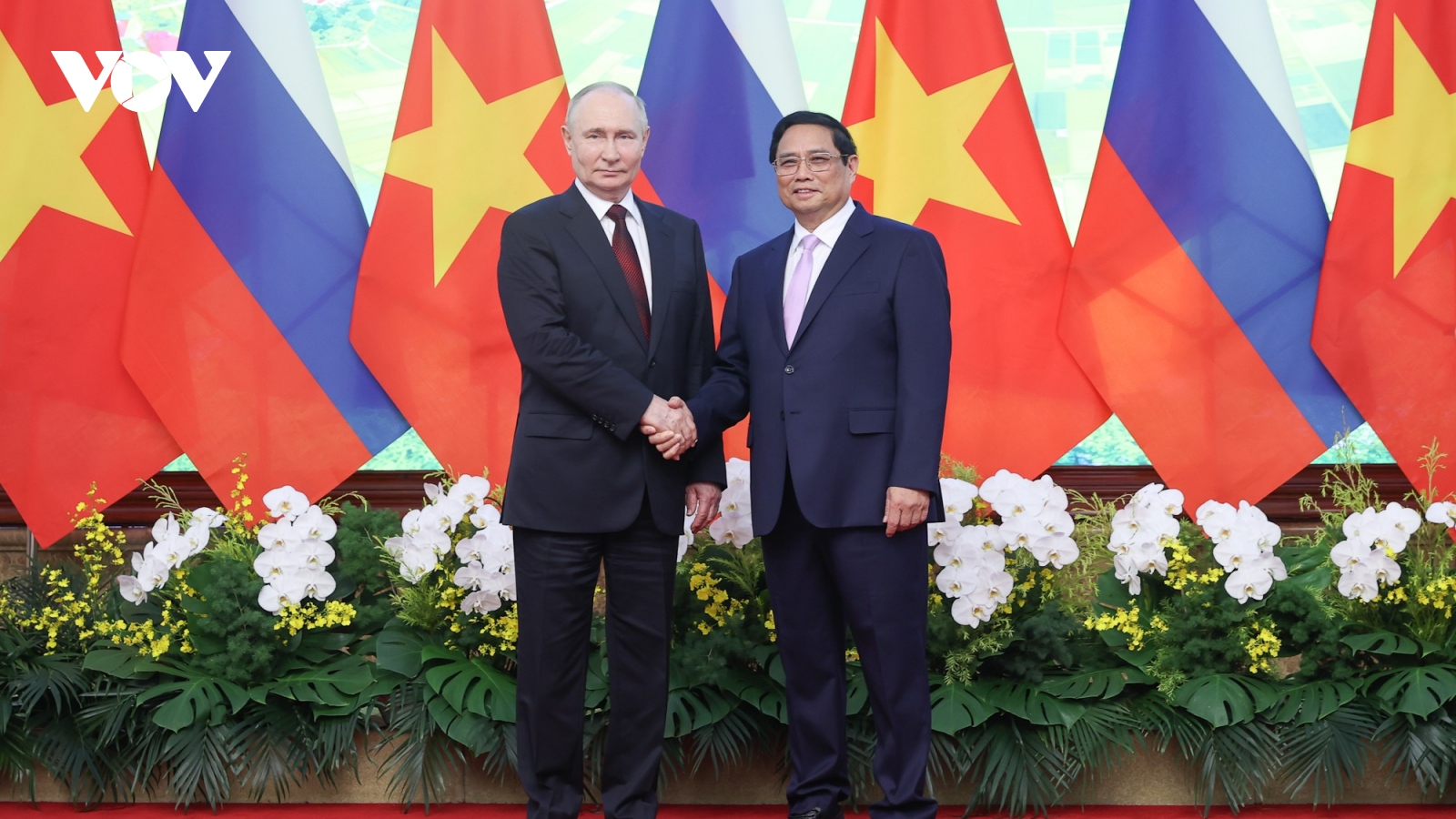 Tổng thống Putin ủng hộ đề nghị của Việt Nam sớm triển khai một số dự án quy mô lớn