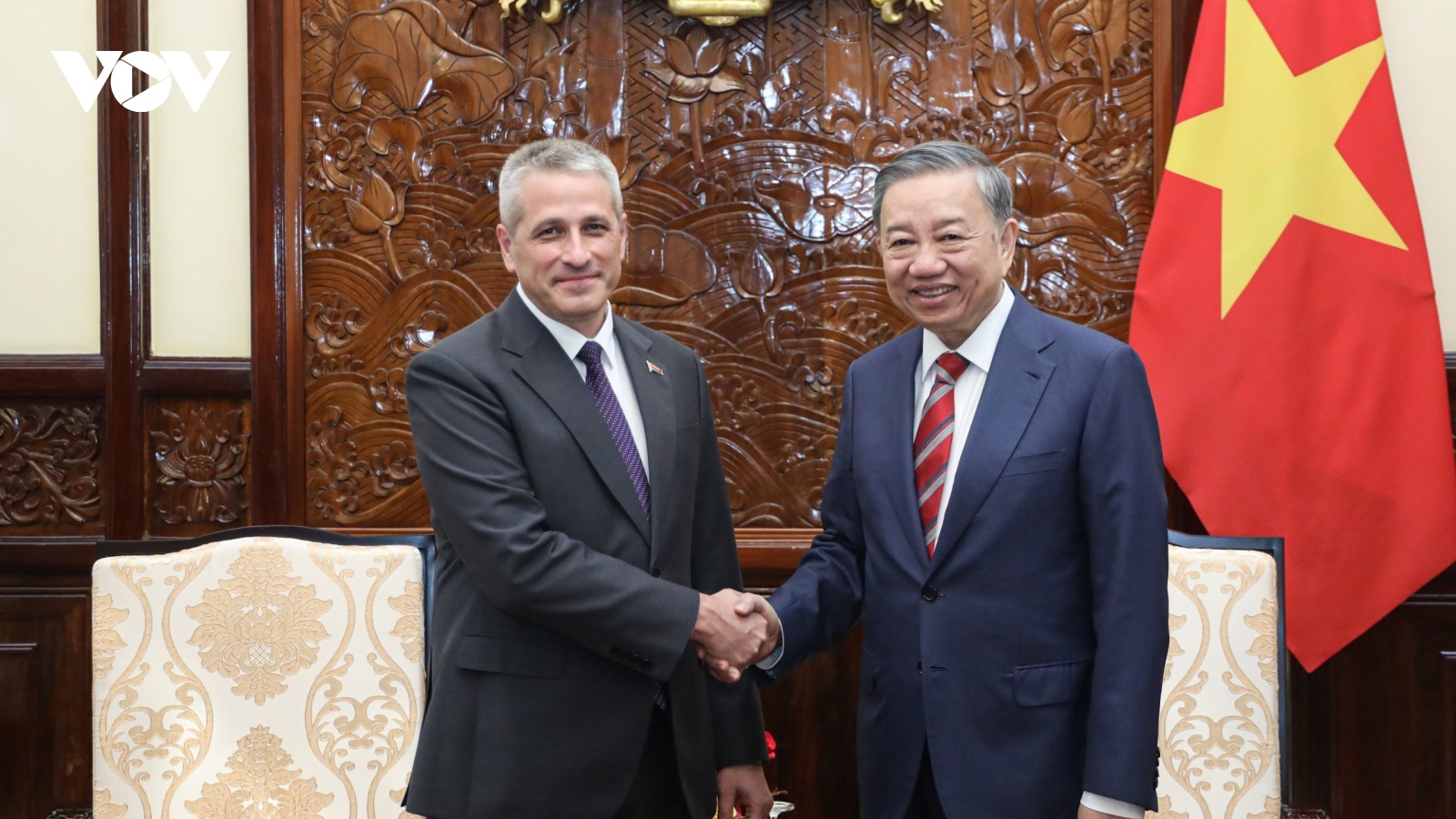 Chủ tịch nước Tô Lâm tiếp Đại sứ Belarus tại Việt Nam
