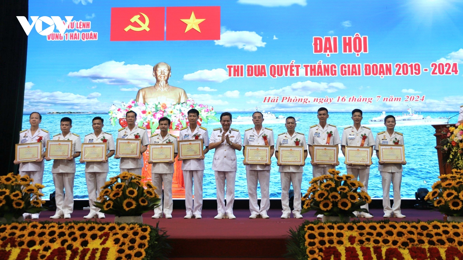 Đại hội Thi đua Quyết thắng Vùng 1 Hải quân giai đoạn 2019 - 2024