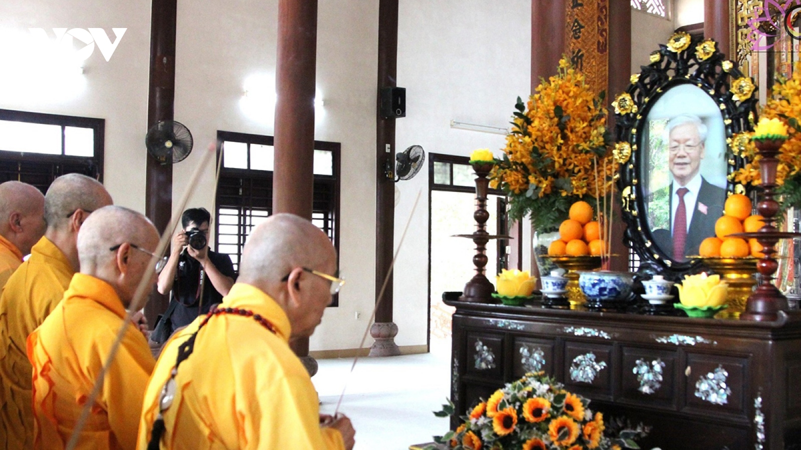 Tăng ni, Phật tử Thừa Thiên Huế tưởng niệm Tổng Bí thư Nguyễn Phú Trọng