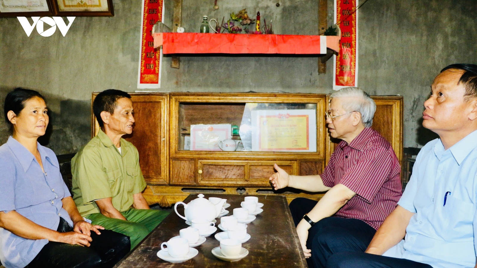Tình cảm của đồng bào Tày - Nùng với Tổng Bí thư Nguyễn Phú Trọng