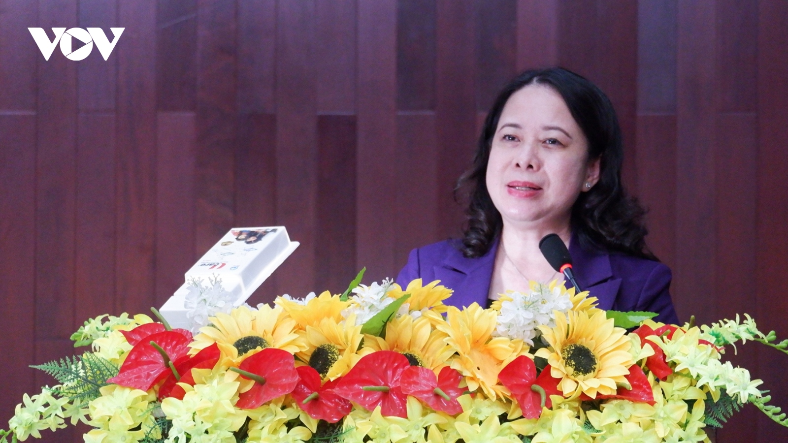 Phó Chủ tịch nước Võ Thị Ánh Xuân tiếp xúc cử tri tại tỉnh An Giang