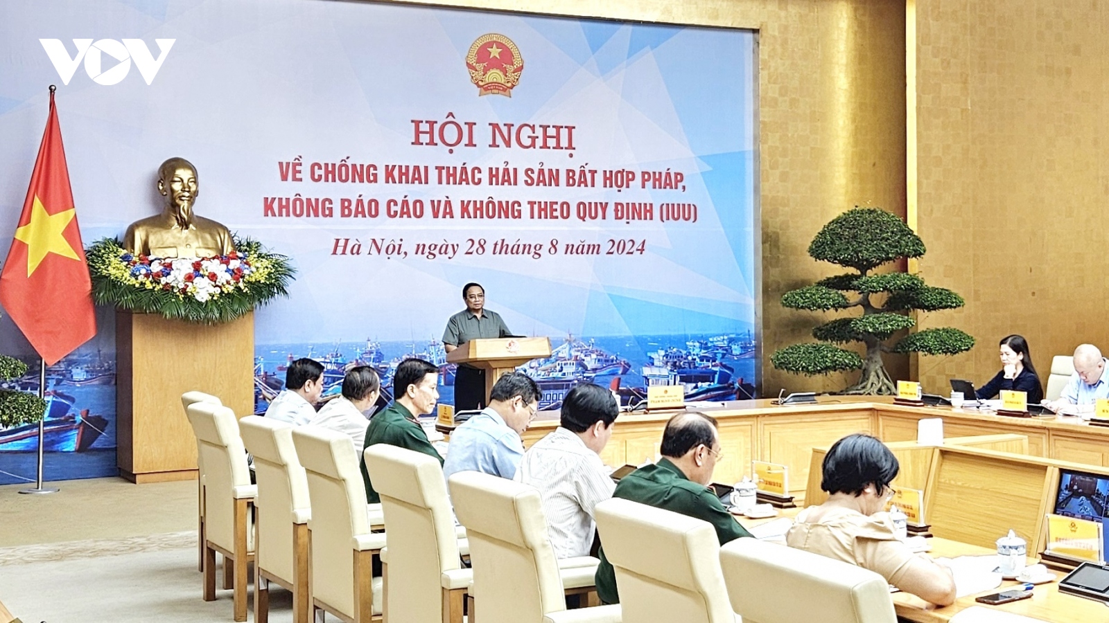 Thủ tướng Phạm Minh Chính chủ trì hội nghị về chống khai thác IUU