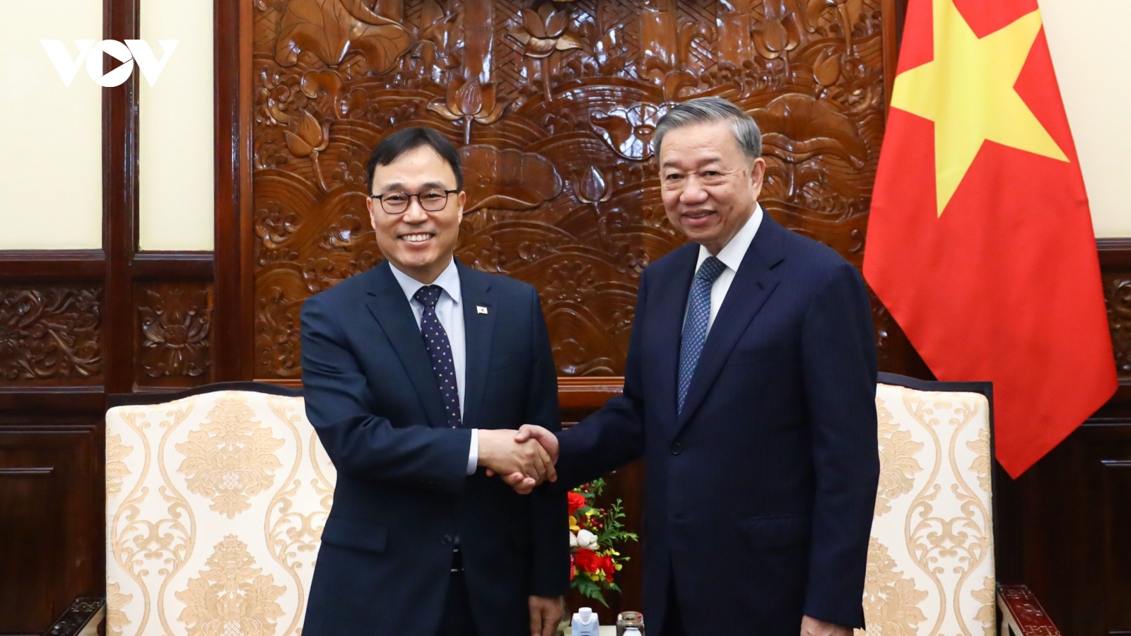 Chủ tịch nước Tô Lâm tiếp Đại sứ Hàn Quốc Choi Young Sam
