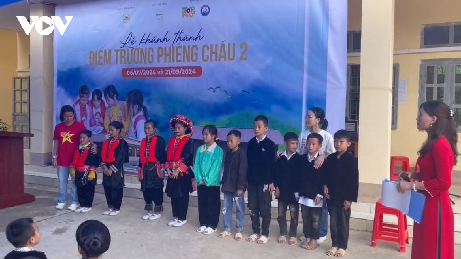 Khánh thành điểm trường Phiêng Chầu, huyện Bảo Lạc, Cao Bằng