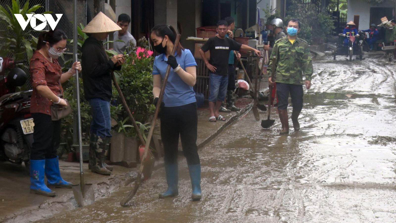 Lạng Sơn tập trung dọn dẹp, vệ sinh môi trường sau bão