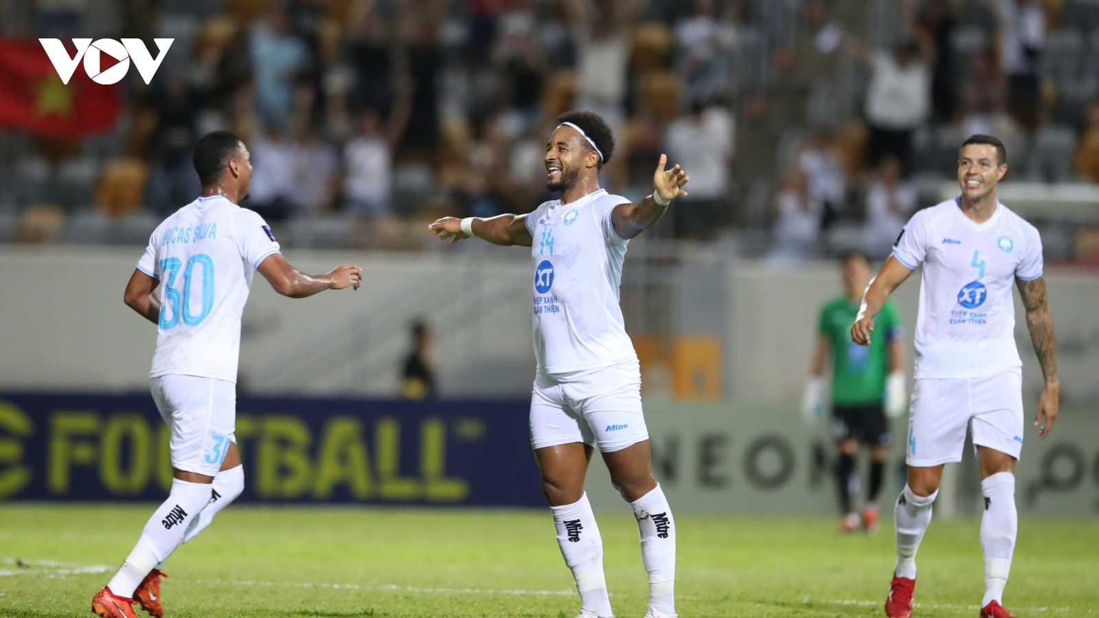 Trực tiếp Lee Man 0- 1 Nam Định: Rafaelson ghi bàn