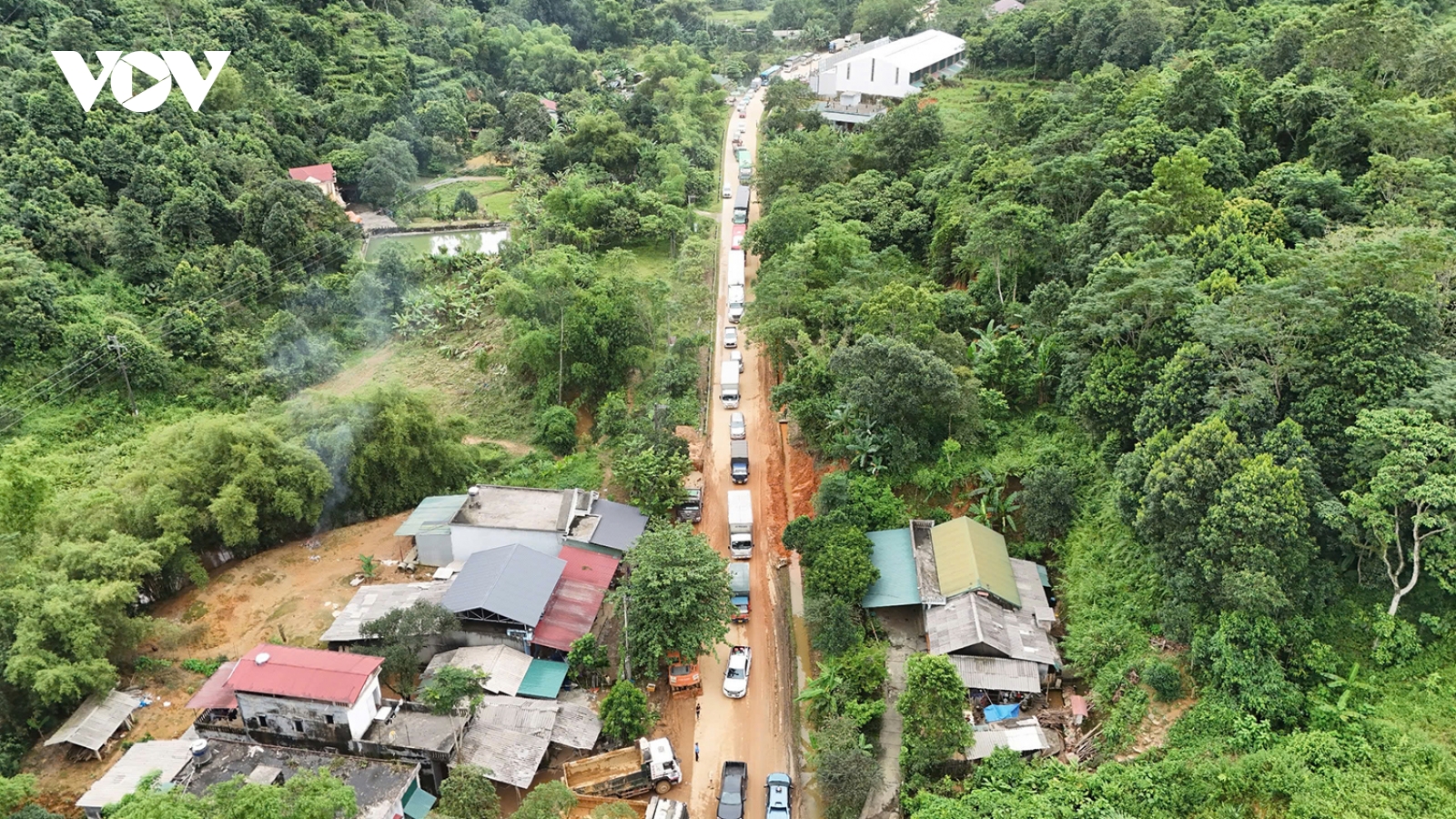 Hà Giang thông xe khu vực sạt lở km 49 Quốc lộ 2