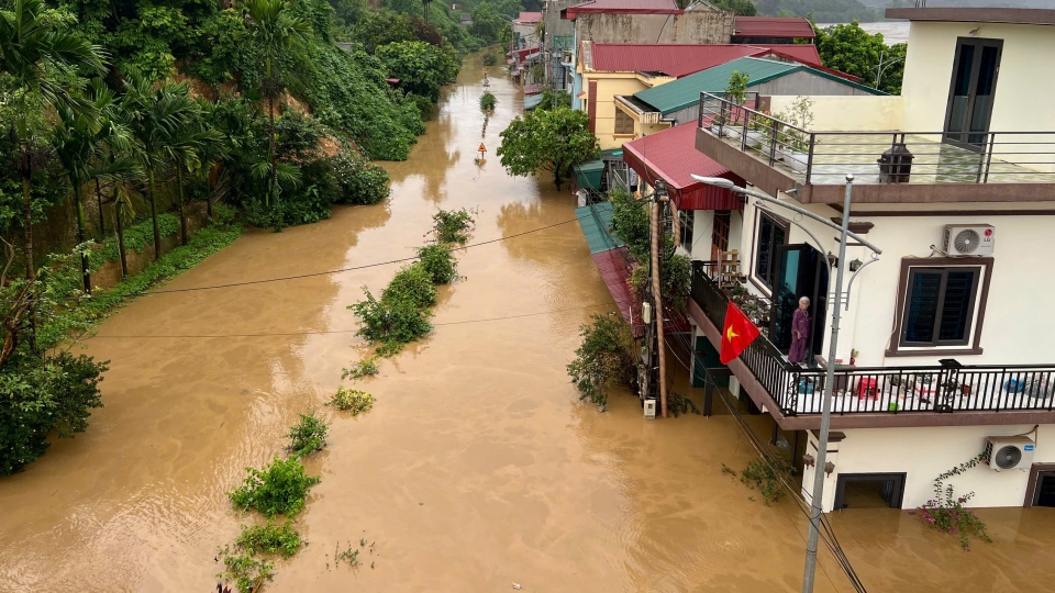 Mưa lũ chưa từng thấy ở Yên Bái