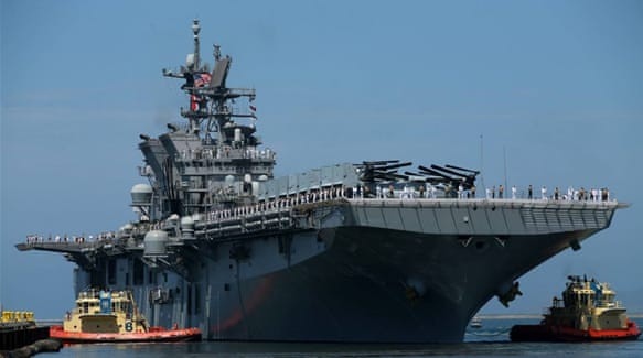 Mỹ điều 2 tàu chiến tới Biển Đông