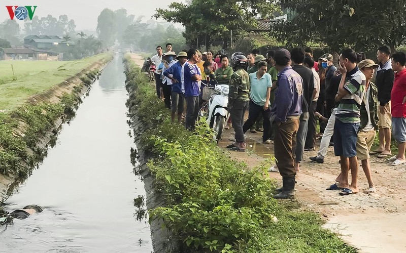 Phát hiện một người đàn ông tử vong dưới kênh dẫn nước ở Điện Biên