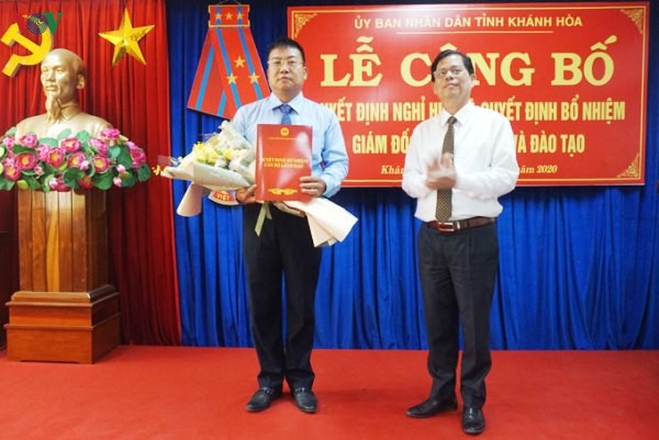 Bí thư Huyện ủy Vạn Ninh làm Giám đốc Sở Giáo dục- Đào tạo tỉnh Khánh Hòa