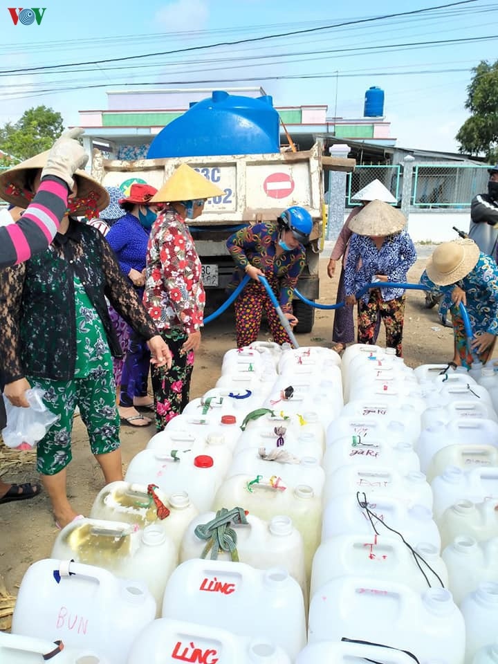 Tiền Giang: Lần đầu vùng đất cù lao không thiếu nước sinh hoạt mùa khô
