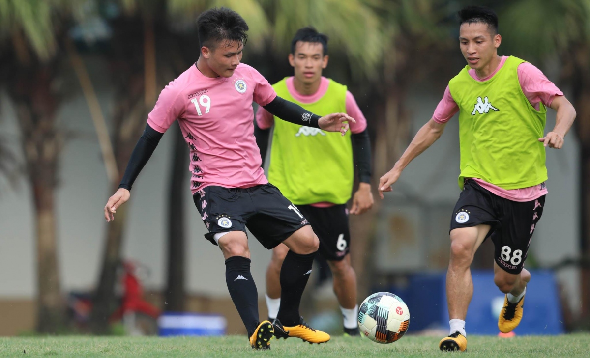 Hà Nội FC đá giao hữu với ứng viên vô địch V-League 2020