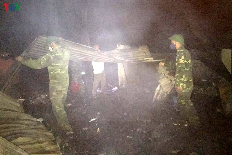 Hỏa hoạn ở Lai Châu thiêu rụi 3 căn nhà liền kề trong đêm