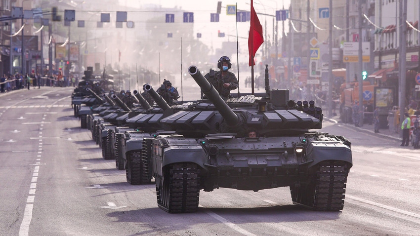 Ảnh: Nga tổng duyệt lần cuối trước lễ Duyệt binh Ngày Chiến thắng
