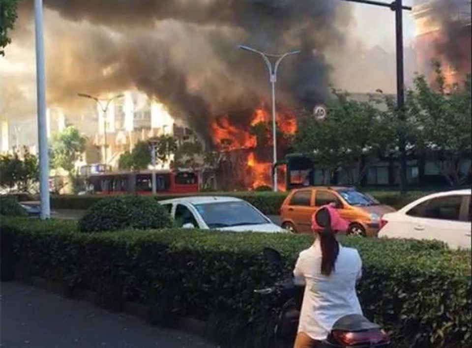 Nổ khí gas tại Trung Quốc khiến 7 người thương vong
