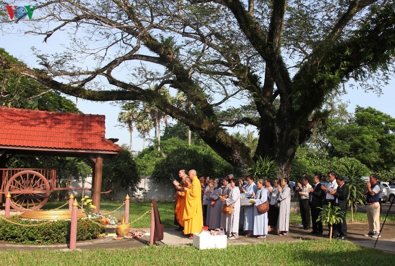 Lào tổ chức lễ tưởng niệm tại Khu di tích Liên minh chiến đấu Lào-Việt