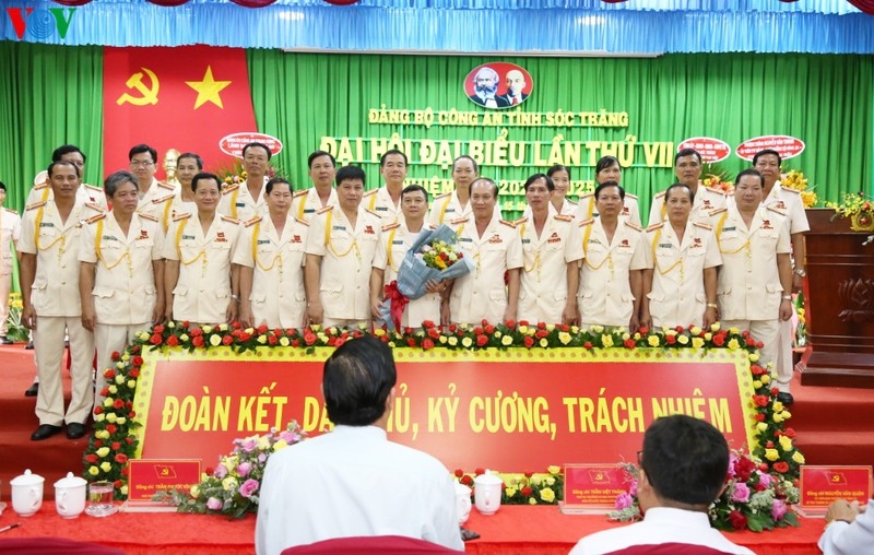 Đại tá Nguyễn Minh Ngọc tái đắc cử Bí thư Đảng ủy Công an Sóc Trăng