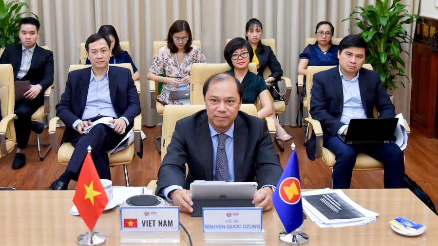 ASEAN thảo luận về khả năng hồi phục kinh tế sau đại dịch Covid-19