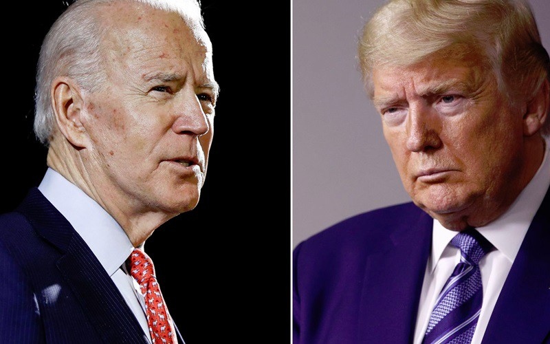 Ông Biden tiếp tục dẫn trước Tổng thống Trump trong các khảo sát