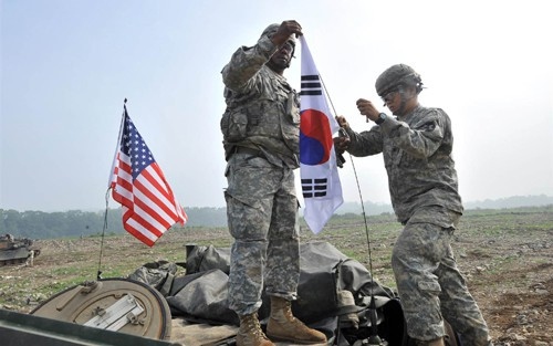 Mỹ cân nhắc việc cắt giảm binh sỹ đồn trú ở Hàn Quốc