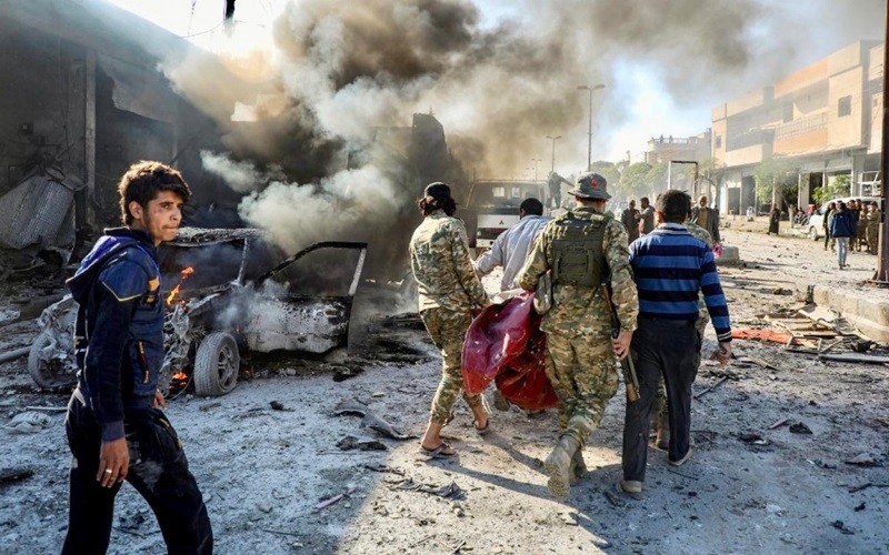 Đánh bom chết người ngay trước thềm bầu cử quốc hội Syria